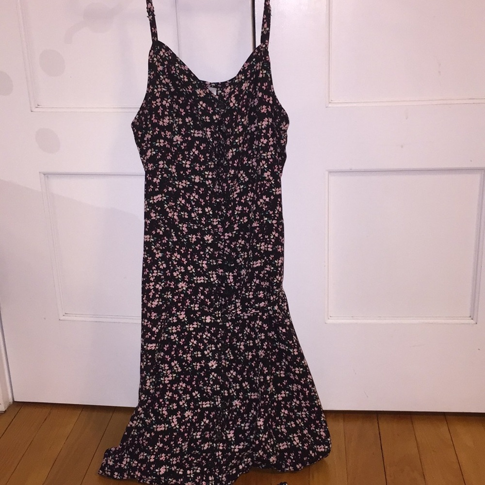 Black and pink sundress
